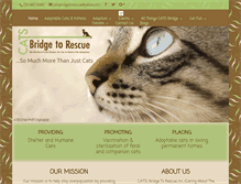 Tablet Screenshot of catsbridge.org